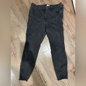 KanCan Women's High Waisted Black Skinny Jeans